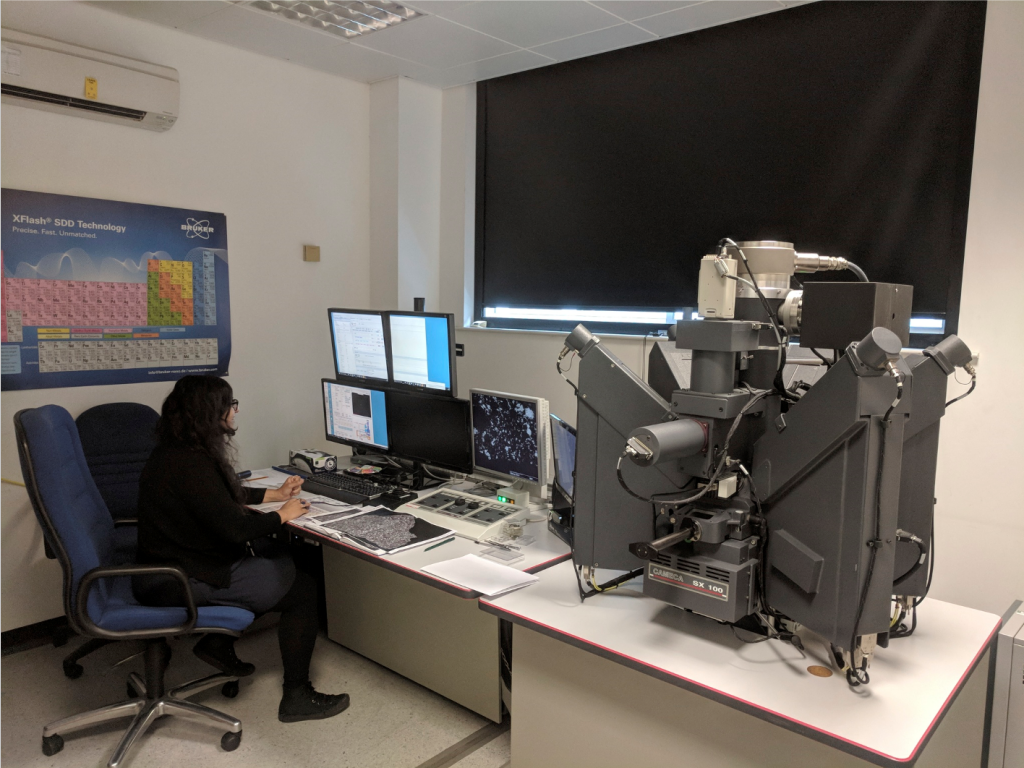 TA 2.3: Cameca SX100 Electron Microprobe at Natural History Museum PMCF.