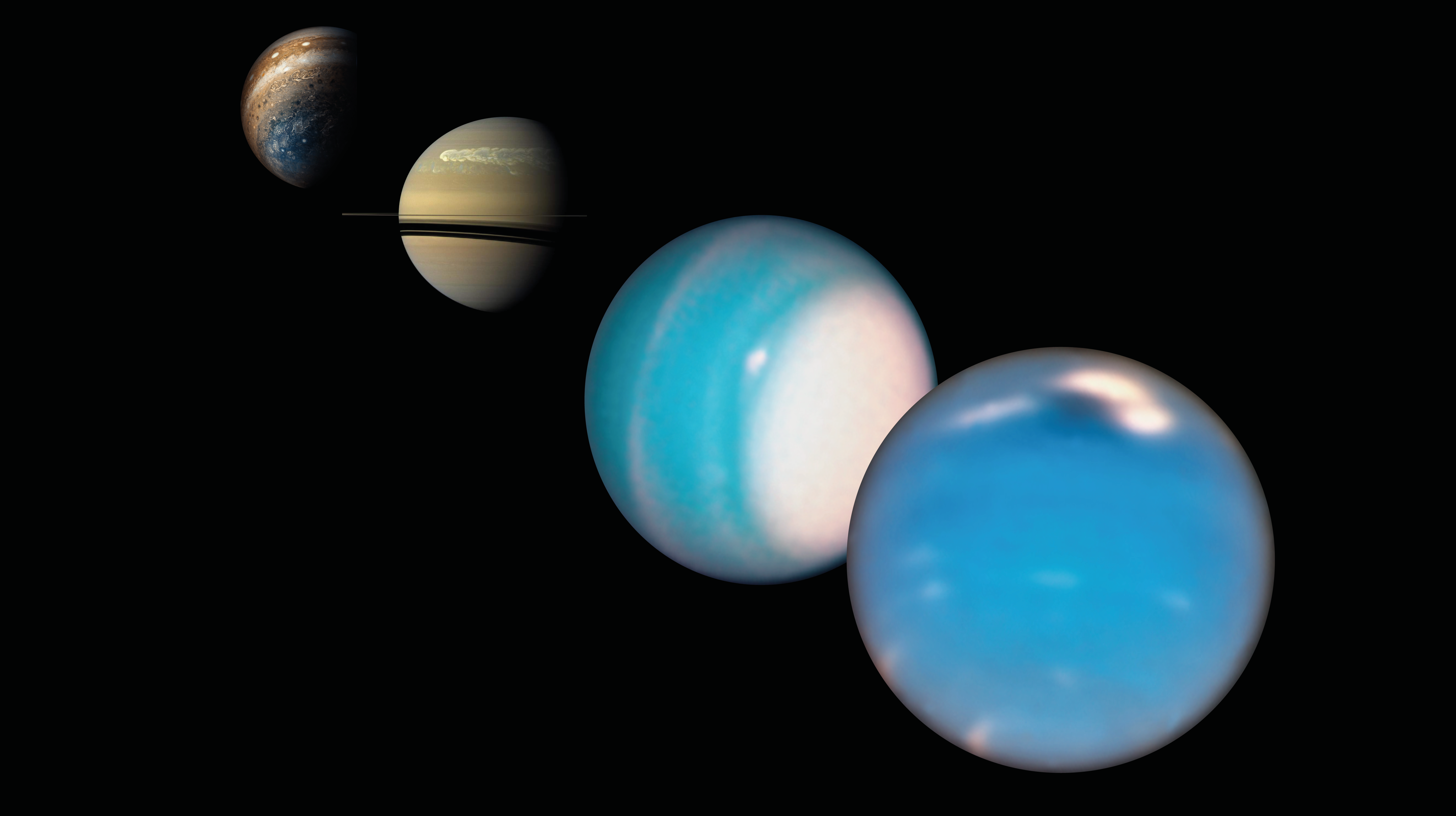 Уран апрель. Планеты гиганты Нептун. Уран и Нептун планеты. Уран и Нептун поверхность планет. Ледяные гиганты Уран и Нептун.